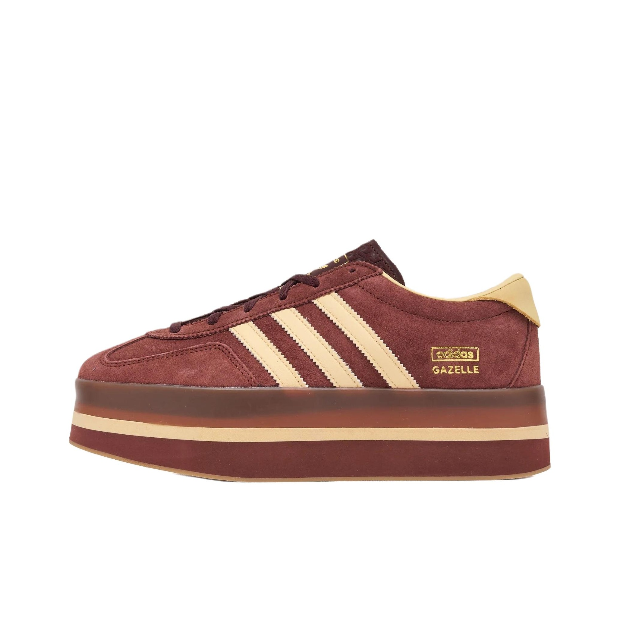 Adidas Shoes Gazelle - รองเท้าสเก็ตบอร์ด Adidas Originals GAZELLE สำหรับผู้หญิง สีน้ำตาล