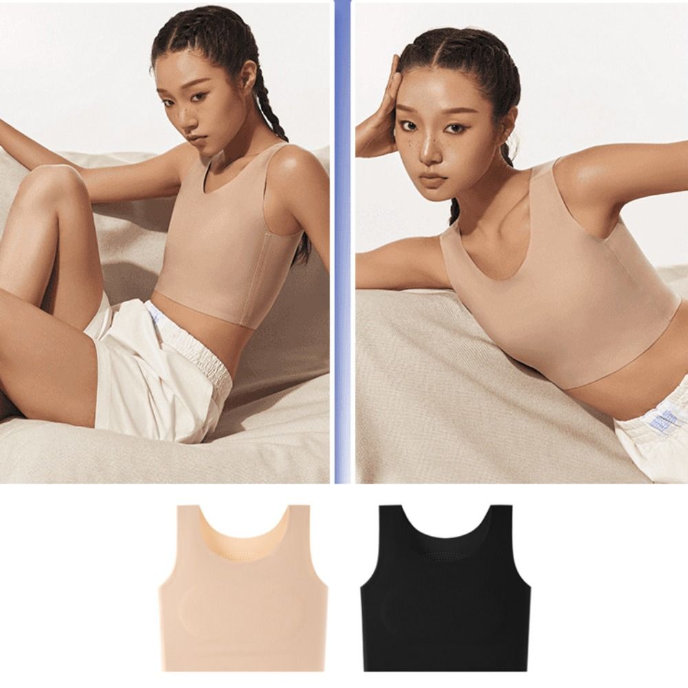 บราไร้สายผ้าไอซ์ซิลค์สำหรับผู้ - Minimizer Bra Women บทวิจารณ์และราคา