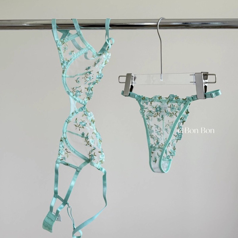 ชุดชั้นในลูกไม้ฝรั่งเศสสุดหรูส - Sheer Mesh Bra บทวิจารณ์และราคา