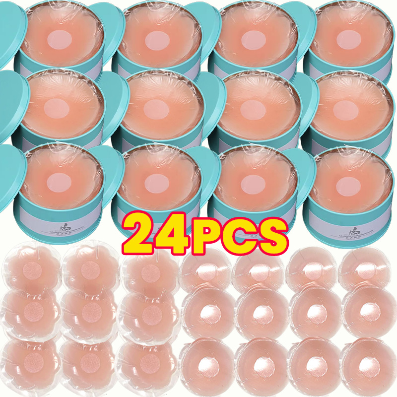 แผ่นปิดจุกนมแบบซิลิโคนไร้สายสำ - Strapless Bra Adhesive บทวิจารณ์และราคา