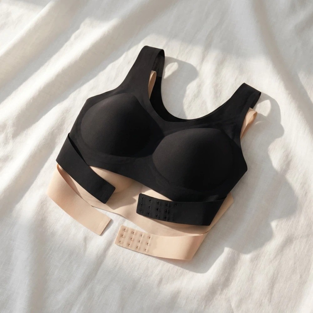 บราดันทรงไร้รอยต่อ ช่วยปรับท่า - Plunge Bra Push Up บทวิจารณ์และราคา